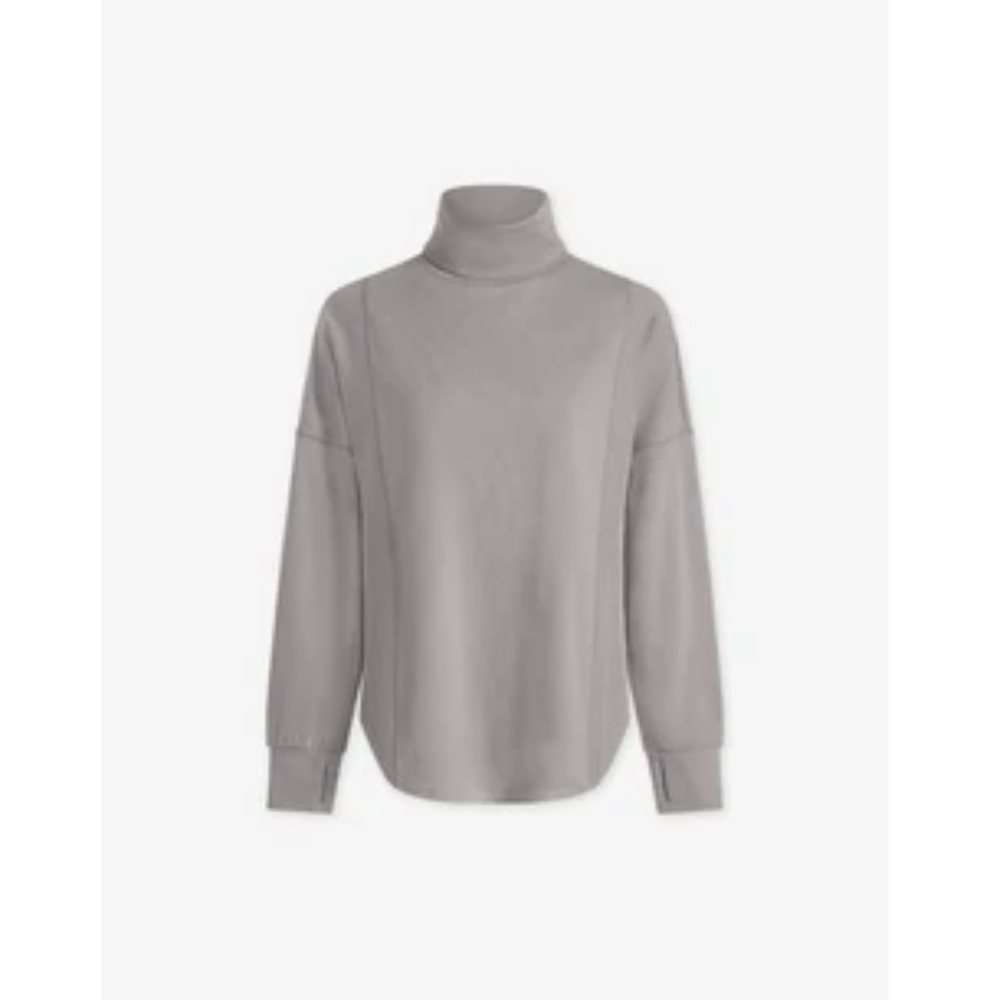 Varley LIKE NEW Rainer Roll Neck Midlayer - Cinder Marl / S